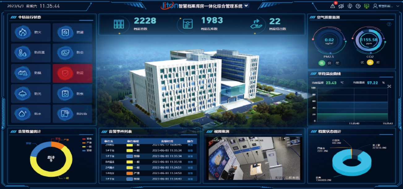 档案十防管理系统如何保持档案存储环境的清洁度？