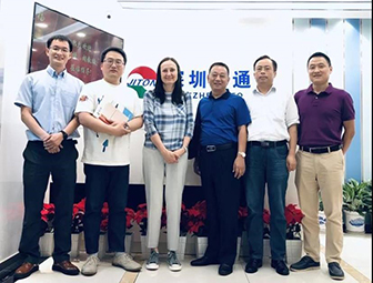 伦敦大学、中南大学与深圳计通交流前沿技术,共建双赢之路