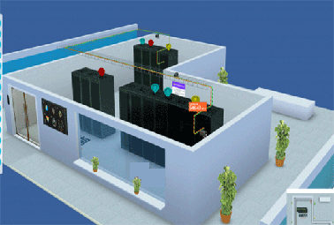 3D可视化机房监控系统，可提供高效的用户体验