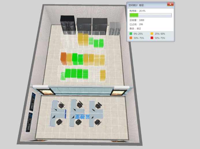 机房动环监控系统3D可视化解决方案！